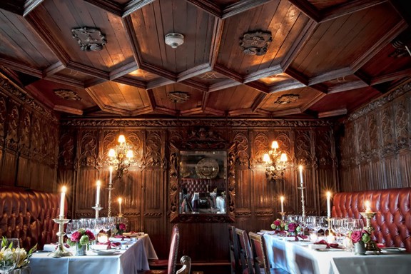 Scotland's most atmospheric dining room